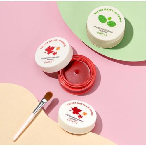Air Matte Tinned Lip Mud Multi-purpose Lipstick Face Blush Eye Shadow Lip Gloss Long-lasting Face Makeup TSLM1