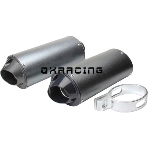 28mm or 38mm Motorcycle Exhaust Muffler Pipe for 125 150 160cc Dirt Pit Bike ATV