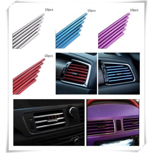 Car parts air conditioning outlet decorative strip clip modified personality for Nissan NV200 Nuvu NV2500 Forum Denki 350Z