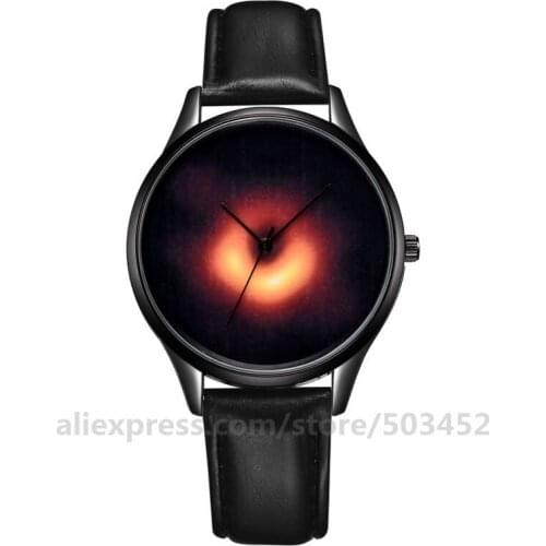 100pcs/lot Man Volcano Design PU Belt Watch Simple Casual Watch Hot Cheap Boyfriend Wristwatch Factory Price Clock