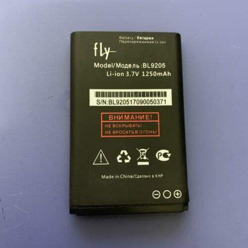 1250mAh BL9205 battery For FLY FF247 Ezzy Trendy 3 BL9205 mobile phone