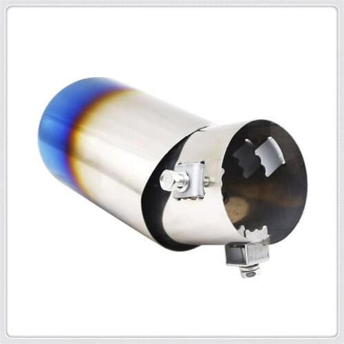 Car accessories Tail throat exhaust pipe decoration for Hyundai Verna Santa Fe IX45 Sonata Tucson Accent Azera Elantra Solaris