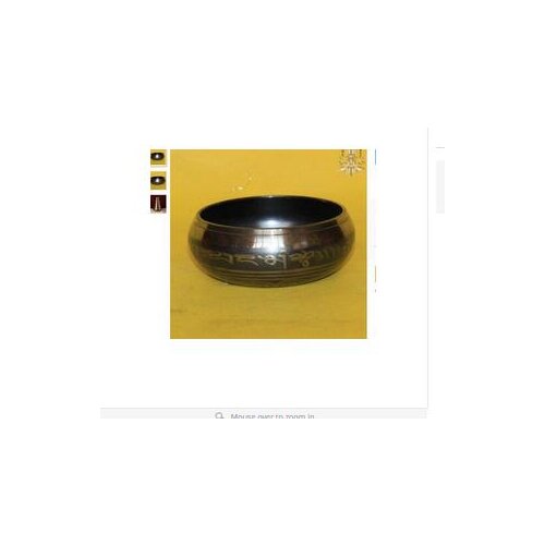 6" YOGA Bowl HIMALAYAN hand hammered CHAKRA MEDITATION Buddhism copper singing Wholesale brass Bowls Striker price Factory