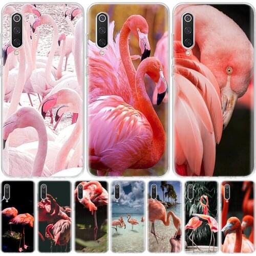 Flamingo Couple Meaning Phone Case For Xiaomi Mi 11 9 8 A3 A2 A1 CC9 E 9T 10T Note 10 Lite F2 Pro F3 X3 6X 5X F1 Coque Cover