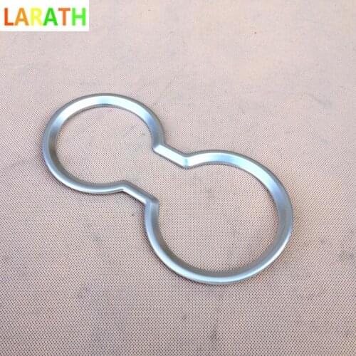 For Hyundai Creta IX25 2014 2015 2016 ABS Chrome Car Interior Center Consoles Water Cup Holder Cover Molding Trim Accessories