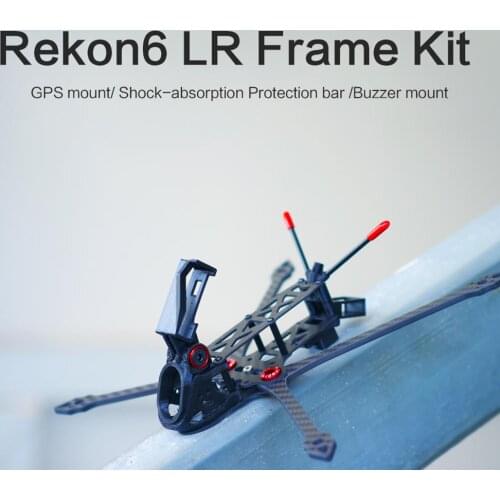 HGLRC Rekon6 244mm 3K Carbon Fiber 6" Ultra Light Long Range Frame Kit for RC FPV Racing Freestyle Long Range Drones