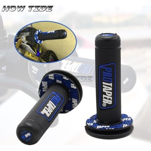 Motorcycle Protaper Grips motocross Grip Handle Bar DIRT PIT BIKE 7/8" HANDLEBAR RUBBER GEL Dual Density MX Grips