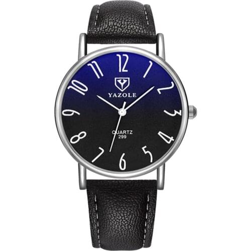 Men Watches 2020 Luxury Buisness Leather Strap Quatz Wrist Watch Waterproof Blue Glass Male Clock Relogio Masculino