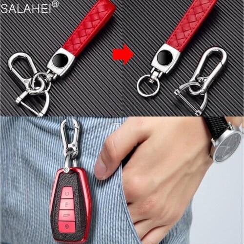 New TPU Car Key Case Protection For Geely Coolray 2019-2020 Keychain Bag Smart Remote Fob High Quality Auto Interior Accessories