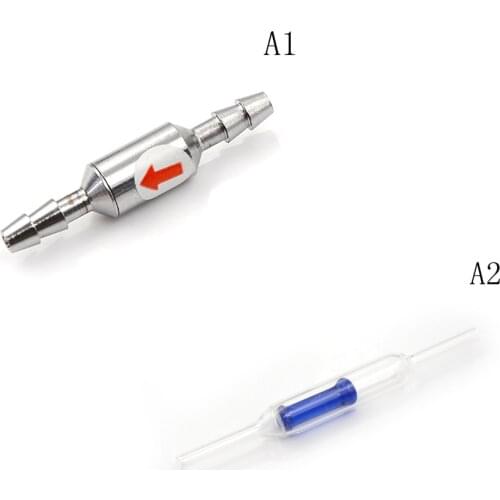 New One Way Stainless Steel CO2 Check Valve For Aquarium CO2 Diffuser Regulator