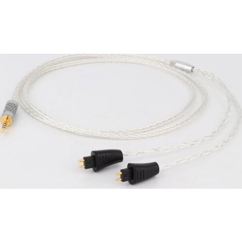 Preffair 8 Core OCC Silver Plated Headphone cable TH610 TH900 MK2 TH909 XLR/2.5/4.4mm Balance Headphone upgrade cable