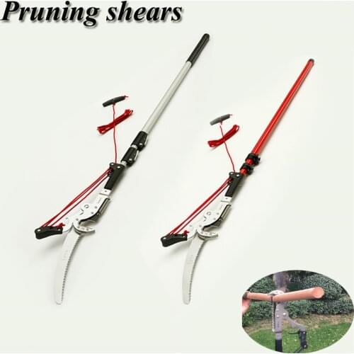 Hand Saw Fruit Tree Trimming Saw High Altitude Pruning Shears Horticultural Telescopic Garden Tree Repair Scissors Tools