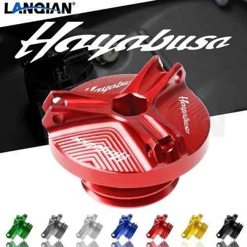 Motorcycle Oil Drain Sump Plug Engine Filler Tank Cap Cover Racing Bolts For Suzuki GSXR 1300 HAYABUSA 1999-2020 2017 2018 2019