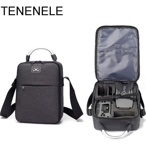 TENENELE Drone Bags Portable Bag Storage Shoulder Case For DJI Mavic 2 Carry hand-Bag For DJI Mavic 2 Zoom Protection Bag Black