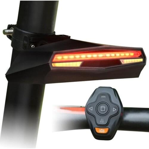 Smart Accessories Mountain Bike Remote Control Taillight IR Turn Signal Bike Safety Supplies Taillight
