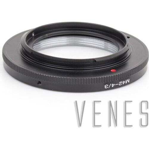 Venes M42-OM4/3 Lens Adapter Suit For M42 Mount Lens to Olympus Four Thirds OM4/3(D)SLR Camera Adapter