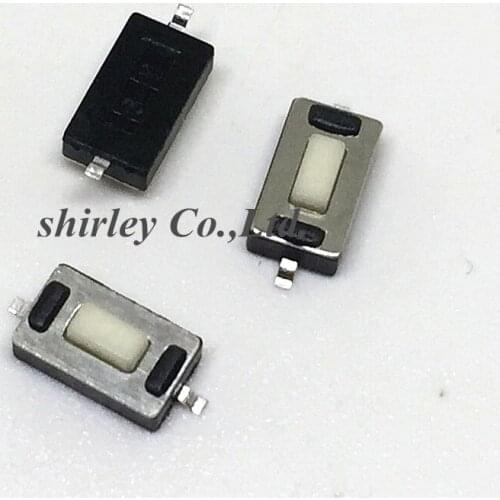 10PCS 3*6*2.5MM Light touch switch patch 2 foot car rocker switch 2Pin imported SMD 3X6X2.5MM