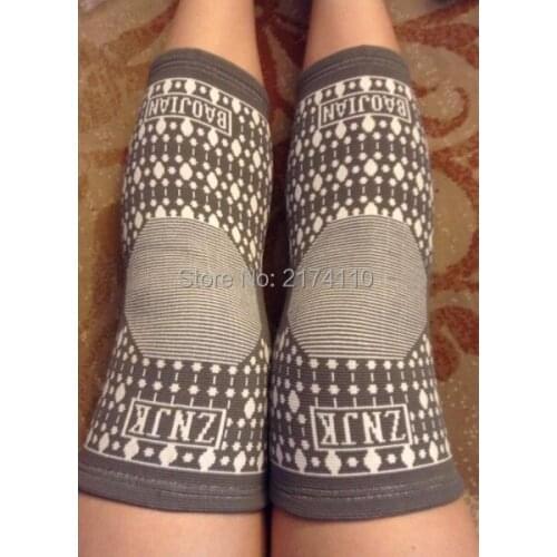 2pcs/1pair Free Ship Magnetic Therapy Knee Support Sleeve Pad for Arthritis