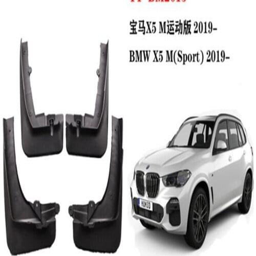 4PSC/Set BMW X5 M Sport 2019 2020 front and rear mudguard accessories
