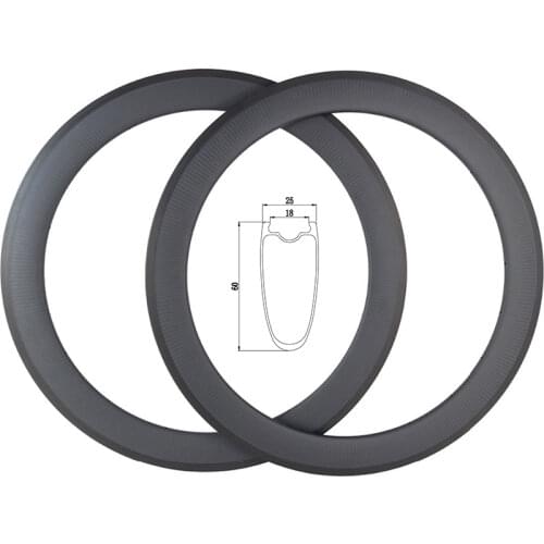 Carbon-alloy 60mm Clincher 23mm wide 60C Road Bicycle Carbon Alloy Rims 20 24 28 Holes 3K Glossy Aluminum Bracking Track