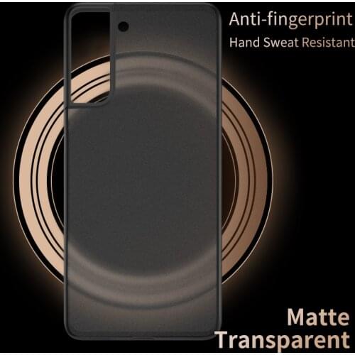 For Samsung Galaxy S21 Ultra Case Ultra Thin Slim Matte Transparent PP Back Cover For Samsung S21 S21 Plus 케이스 X-Level