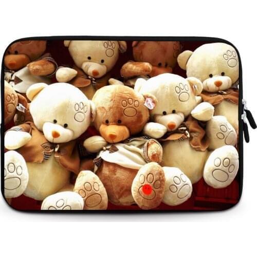Bears Laptop sleeve bag Huawei matebook 14 Cover for Lenovo Air pro13 macbookpro 13.3 HP 15.6 Dell 16.1 xiaomi computer bag case