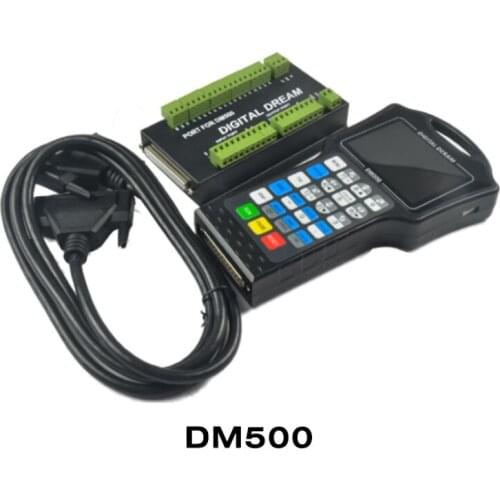 Digital DM500 4 Axis CNC Engraver Router 500Khz Handwheel Motion Controller G-code