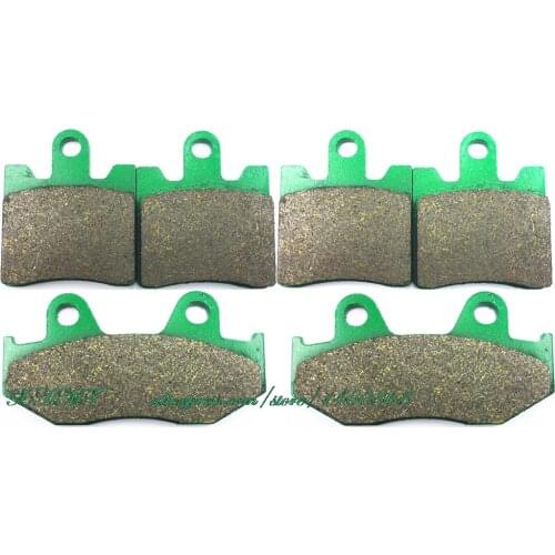 For SUZUKI 400 AN BURGMAN 1999 2000 Disc Brake Pads Pill Front Rear
