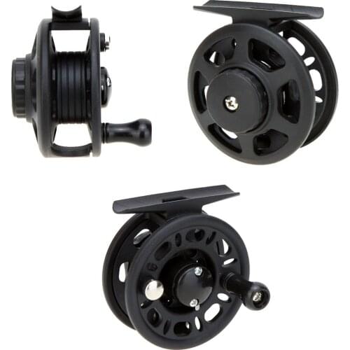 Hot AD-Plastic fly reel river fishing fly fishing Stream left / right exchange possible