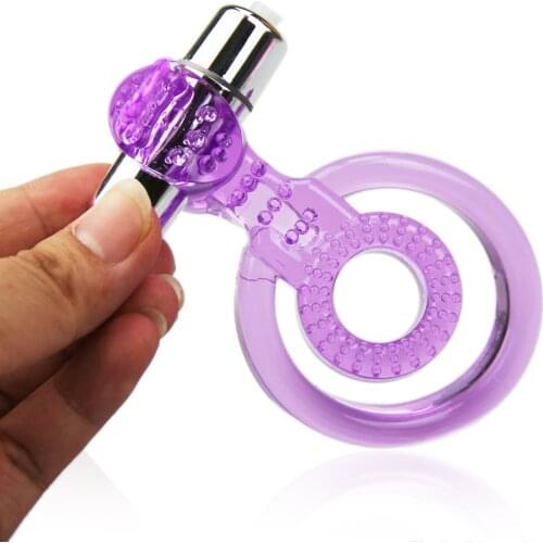 Penis Rings vibration man delay cockring passion Masturbation Enhance Cock rings stimulate Utensils Massage Clitoris Vibrator