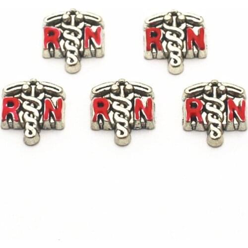 Hot selling 12pcs/lot Charms Medical logo Floating Charms for Floating Memory charms Lockets DIY Jewelry