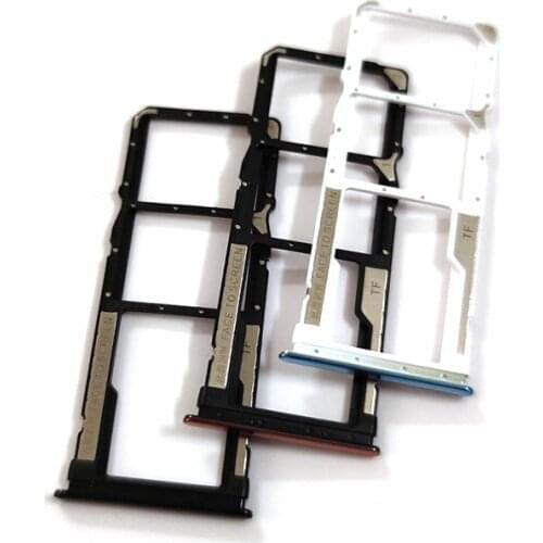 Sim Tray Holder For Xiaomi Redmi Note 10 Pro / Note10 Pro Max SIM Card Tray Slot Holder Adapter Socket Repair Parts