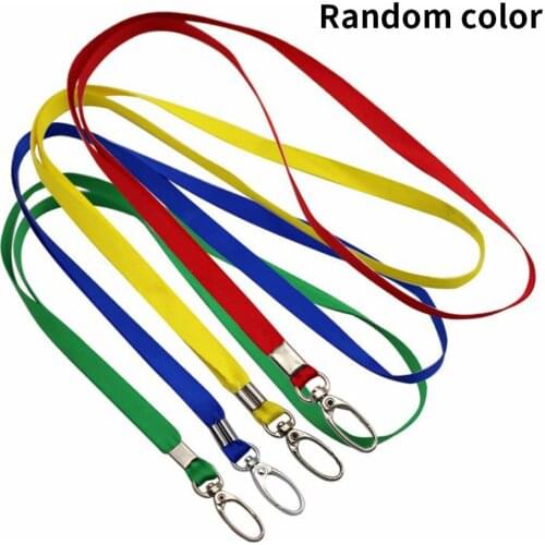 10Pcs Name Card Key Lanyard Metal Clasp Clip Anti-loss Neck Hanging Strap Holder ideal for holding whistle name badge,Neck Strap