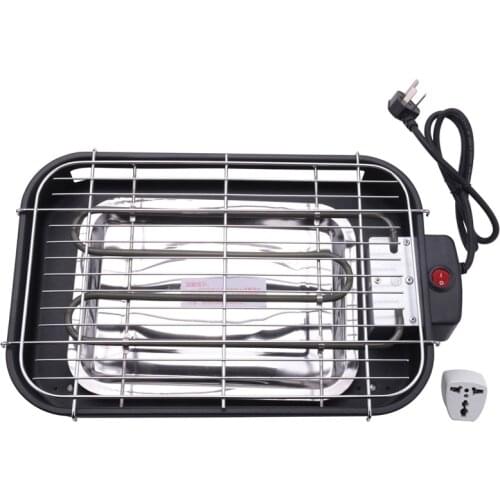Multifunctional Electric Barbecue Grill Household Smokeless Teppanyaki Barbecue Grill Electric Grill 220V Indoor Barbecue Machin