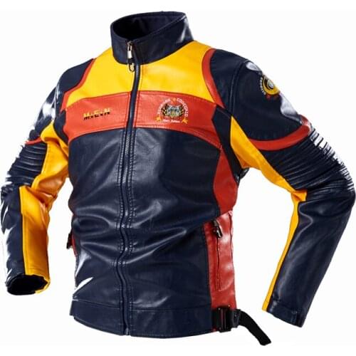 Motor Leather Jacket Men Winter Fleece Colorful Motorcycle Jacket Men Vintage Biker Leather Jackets and Coats Bomber Jacket 2021