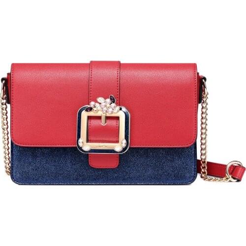 2020 Nian New-Korean-Style Summer Shoulder Bag Girls Small Messenger Chain Bag Womens Handbag