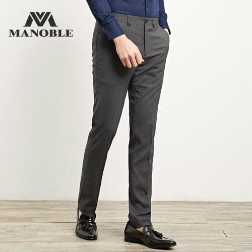 2021 New Arrivals High Quality Mens Fashion Suit Pants Formal Casual Business Meeting Navy Blue Black Suit