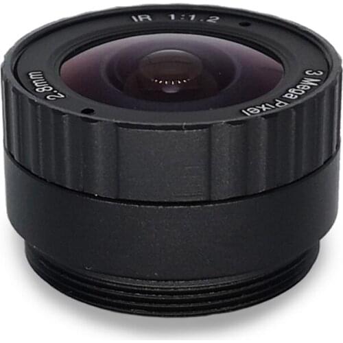 3 million HD camera CS interface lens 2.8mm3mp wide-angle machine vision surveillance equipment lens M12