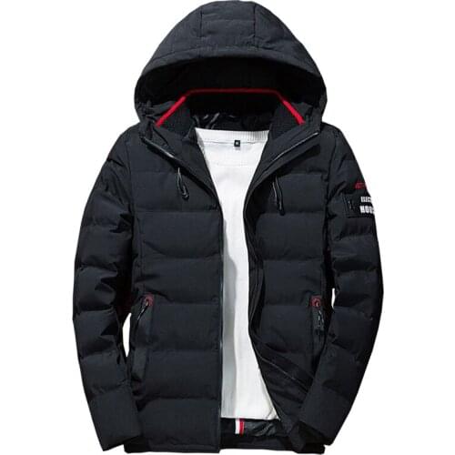 Okkdey Men's Parkas With A Hood