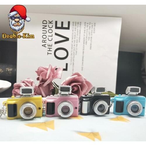 Flash Camera Pendant Necklace Men Plastic Pendant Titanium Stainless Steel Material Classic Chain Necklaces Men Fashion Jewelry