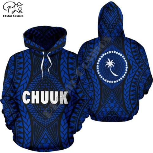 New Brand Island Chuuk Country Flag Tribal Culture Retro Streetwear Tracksuit Men/Women Pullover 3DPrint Funny Casual Hoodies 15