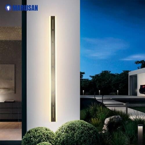 New Outdoor Waterproof Modern LED Wall Light With Remote Living Room Bedroom Corridor Indoor Lamp