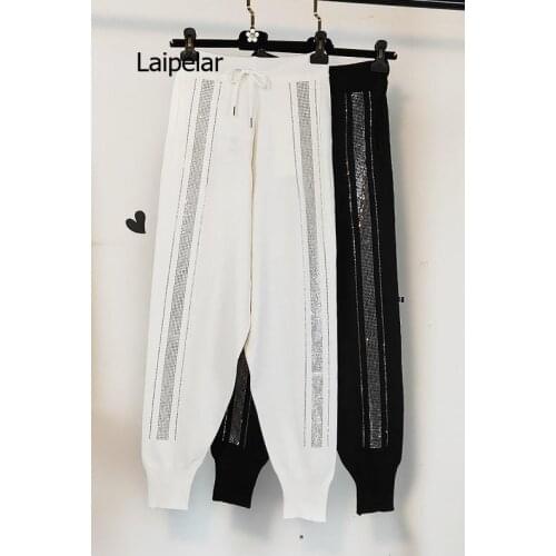 Hot drill spliced trousers Women Low waist Embroidered sexy Slim Plus Size Stretch Jeans Plus Size Denim Skinny Pencil Pant