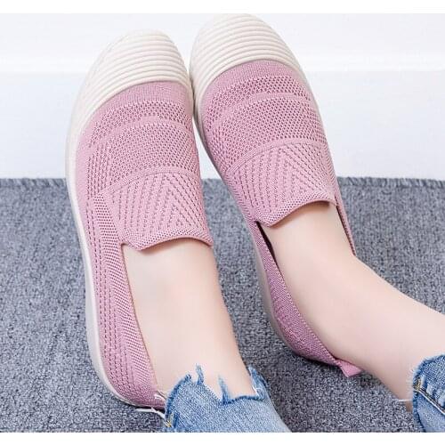 Spring 2021 lazy fashion Doudou shoes womens soft sole casual single shoes womens summer cloth shoes