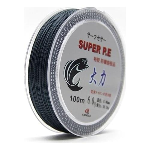 100M 6lb 120lb 4 strands braided wire carp fishing tackle fishing products float long line gear