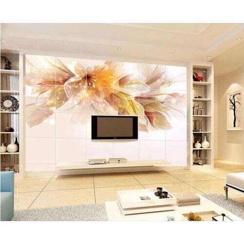 Custom 3D fantasy fashion flowers murals papel de parede,hotel restaurant coffee shop living room sofa TV wall bedroom wallpaper