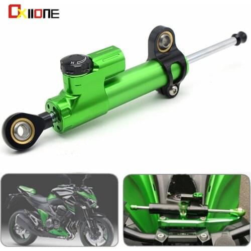 Motorcycles Steering Stabilizer Damper For kawasaki Ninja 250 250R 300 400 500 600 1000 ABS/R ZX6R ZX10R ZX12R ZX14R ZX6RR H2R