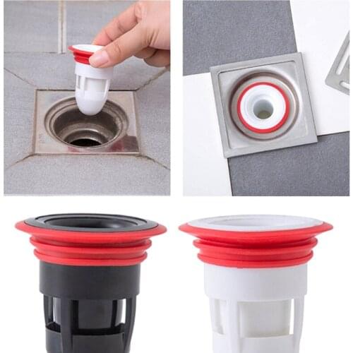 Bath Shower Floor Strainer Cover Plug Trap Siphon Sink Kitchen Bathroom Water Drain Filter Insect Prevention Deodorant