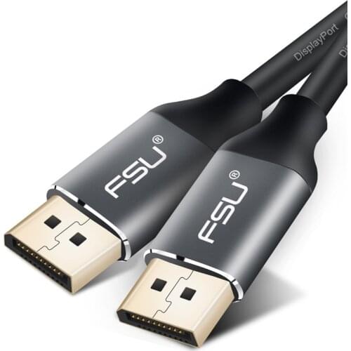 DisplayPort 1.4 Cable 8K 4K 144Hz 165Hz DP Cable Display Port Adapter For Video PC Laptop TV DP 1.4 1.2 Display Port 1.2 Cable