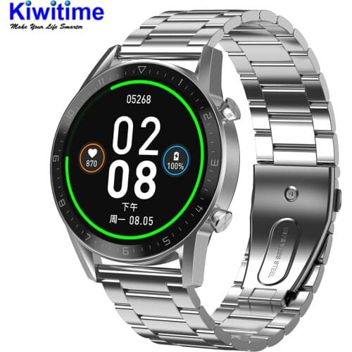 KIWITIME DT92 Smart Watch Men Bluetooth Call Full Touch Screen IP68 Waterproof Smartwatch For Android IOS Sports Fitness Watches